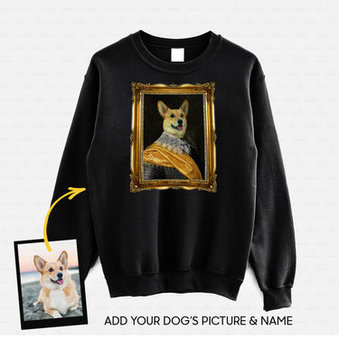 Personalized Dog Gift Idea - Royal Dog's Portrait 51 For Dog Lovers - Standard Crew Neck Sweatshirt